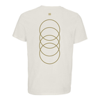 Organic White Short Sleeve T-Shirt – Golden Hour
