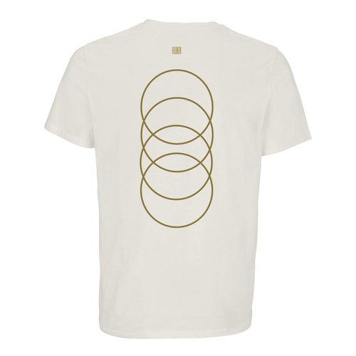 Organic White Short Sleeve T-Shirt – Golden Hour